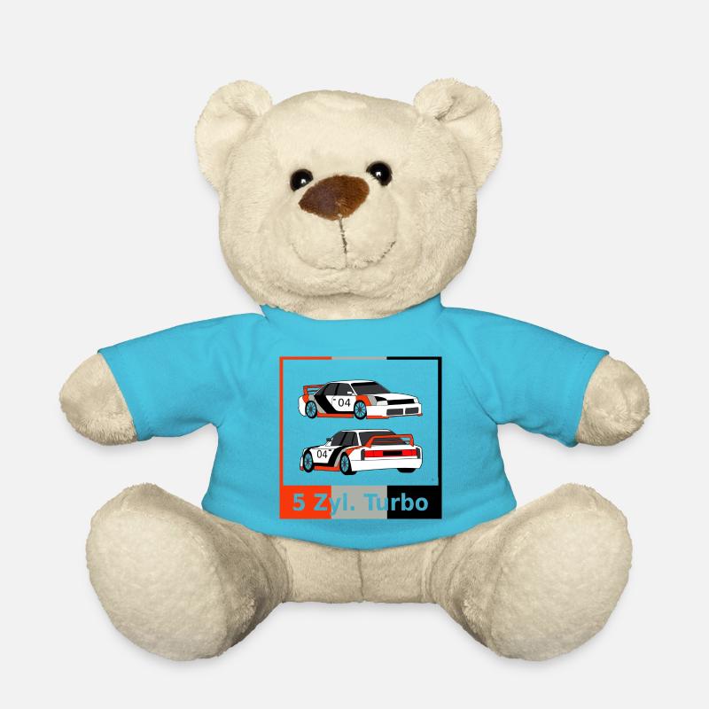 Turbo 5 cylindres - Nounours - bleu outremer