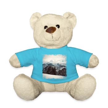 black forest - Teddy Bear - atoll blue - Front
