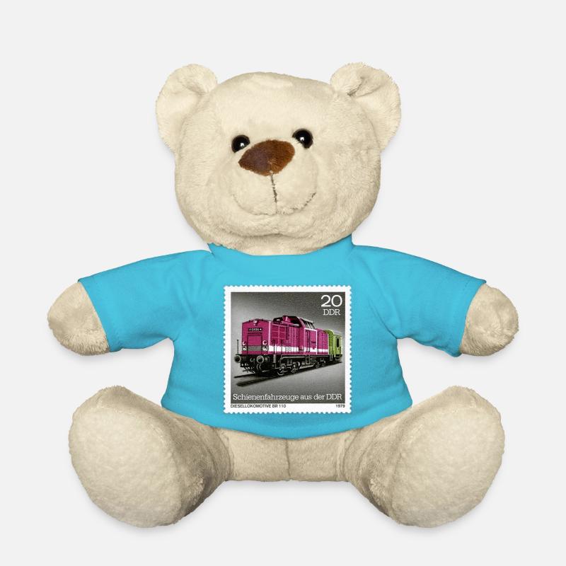 Diesellokomotive - Teddy - Atollblau