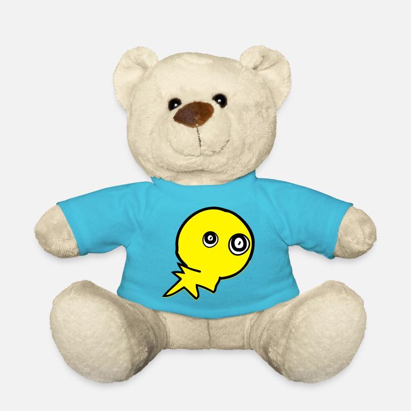 süßer Monstercharakter - Teddy - Atollblau