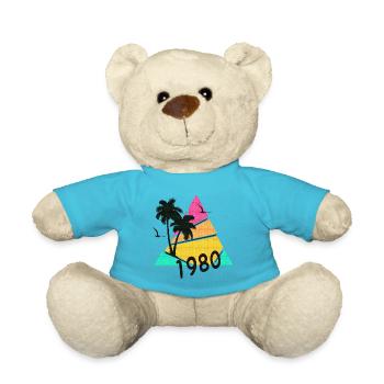 1980 - Teddy Bear - atoll blue - Front