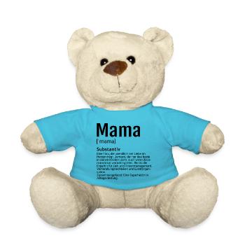 Mama Definition - Teddy - Atollblau - Vorne