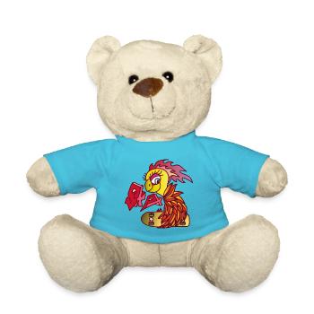 SKATING PHOENIX - Teddy - Atollblau - Vorne