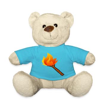 Stock Emote - Teddy - Atollblau - Vorne