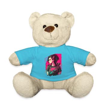 Amazing Looking Punk Women le Noël simple - Nounours - bleu outremer - Devant