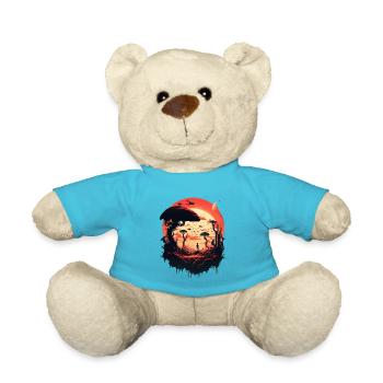 Welt-Alien-Tag - Teddy - Atollblau - Vorne