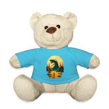 Fear - Teddy Bear - atoll blue - Front
