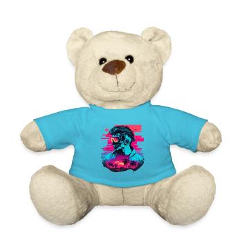 Funk du futur - Nounours - bleu outremer - Devant