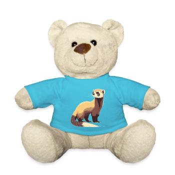 Ferret Breeder - Teddy Bear - atoll blue - Front