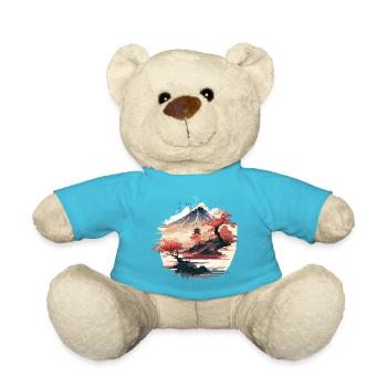 Asiatisch - Teddy - Atollblau - Vorne