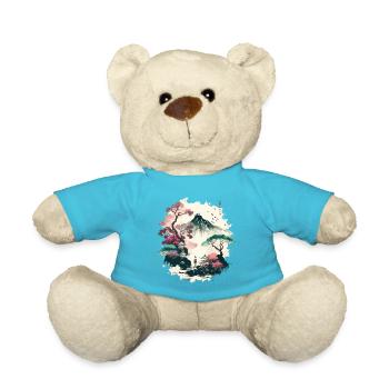 Rote Sonne - Teddy - Atollblau - Vorne