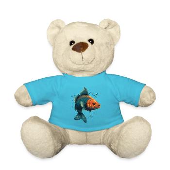 Pike - Teddy Bear - atoll blue - Front