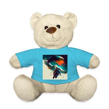 Gleitschirmflieger in der Natur, Erlebnis pur! - Teddy - Atollblau - Vorne
