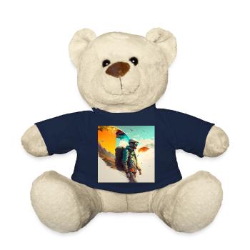 Gleitschirmflieger, Held der Lüfte! - Teddy - French Navy - Vorne