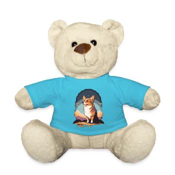 Wondering Corgi - Teddy - Atollblau - Vorne