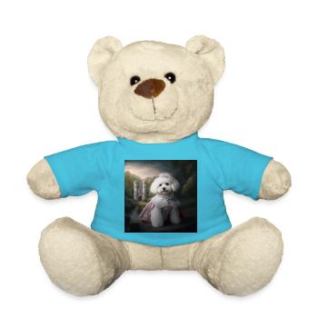 Chien Bichon Princesse 2 - Nounours - bleu outremer - Devant