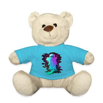 Geist im Nebel - Teddy - Atollblau - Vorne
