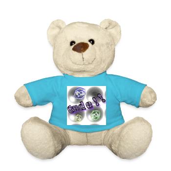 Gude!! - (Guten Tag) - Slang - Abbild - 2023 - Teddy - Atollblau - Vorne