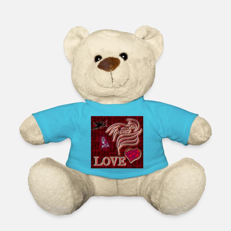 AMOUR - Image - 2023 - Nounours - bleu outremer