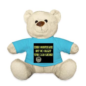 Kein Schwanz ist so hart wie das Leben - Club WoW - Teddy - Atollblau - Vorne
