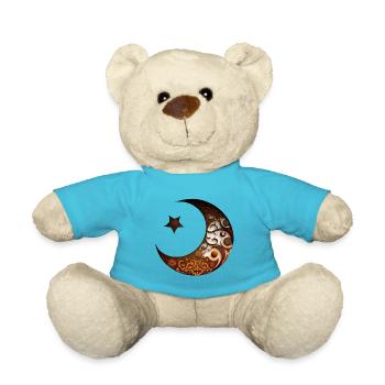 Der Halbmond des Ramadan - Teddy - Atollblau - Vorne