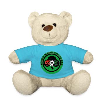 Silver Shamrock Novelties - Teddy Bear - atoll blue - Front