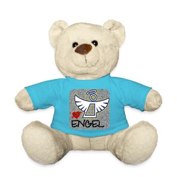 Angel (avec cœur) - Club WoW - 2023 - Nounours - bleu outremer - Devant