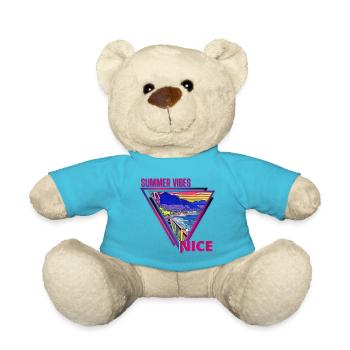 Sommerstimmung Nizza - Teddy - Atollblau - Vorne