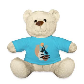 Minimalistic Boho Style - Teddy - Atollblau - Vorne