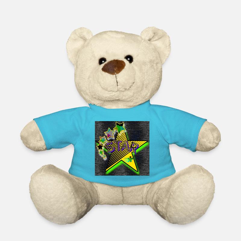 ÉTOILE - STERNCHEN - Nounours - bleu outremer