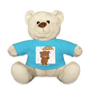 Bear Necessities - Teddy Bear - atoll blue - Front