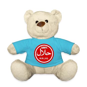 Halal - Teddy - Atollblau - Vorne