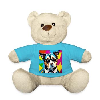 Hipster Hund - Teddy - Atollblau - Vorne