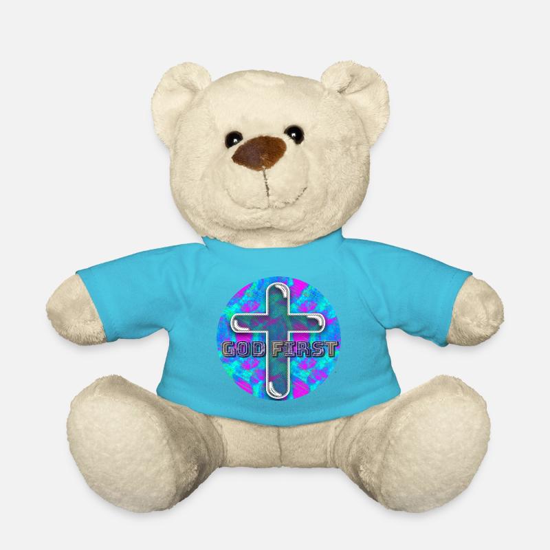 Dieu d’abord (Un) - Nounours - bleu outremer