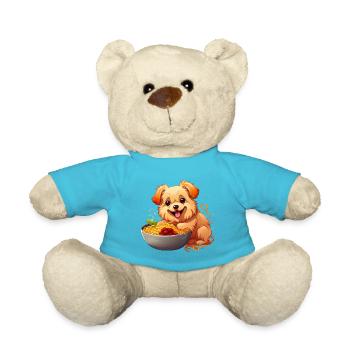 Ramen Hündchen - Teddy - Atollblau - Vorne