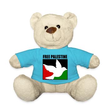 Free palestine - Nounours - bleu outremer - Devant