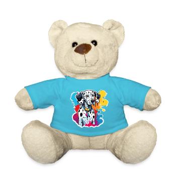 Dalmatien / Chien / Animal / Animal de compagnie / Aboiement - Nounours - bleu outremer - Devant