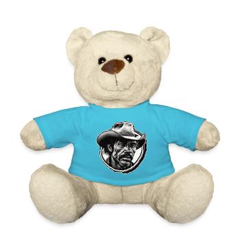 Cowboy / Far West / Désert / Lasso / Rodéo - Nounours - bleu outremer - Devant
