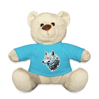 Anime / Comic / Japanisch / Zeichentrick / Cartoon - Teddy - Atollblau - Vorne