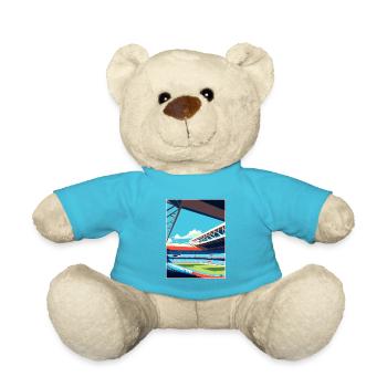 Selhurst Park Stadium Crystal Palace Football - Teddy Bear - atoll blue - Front