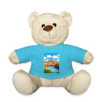 Cordoue Espagne Vintage voyage affiche WPA Souvenir - Nounours - bleu outremer - Devant