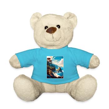 Pfeiffer Big Sur State Park Kalifornien Souvenir - Teddy - Atollblau - Vorne