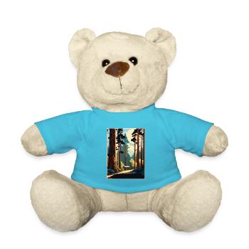 Muir Woods National Monument Californie Souvenir - Nounours - bleu outremer - Devant