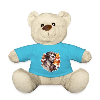 Automnal / Homme / Forêt / Portrait / Homme - Nounours - bleu outremer - Devant