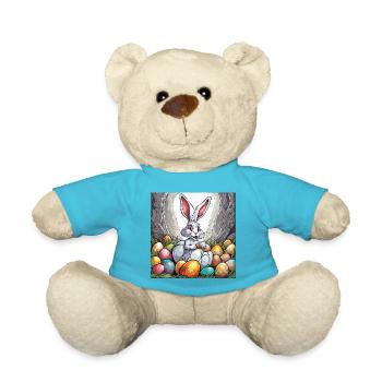 Easter Bunny / Easter / Eggs / Holidays / Easter - Teddy Bear - atoll blue - Front