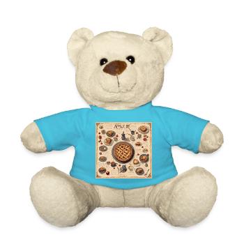 Manuel de la sorcière / grimoire / Halloween / automne - Nounours - bleu outremer - Devant