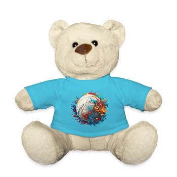 Planètes / Système solaire / Espace / Galaxie - Nounours - bleu outremer - Devant