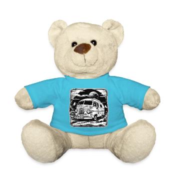 Camper / Wohnmobil / camping / Roadtrip / Travel - Teddy - Atollblau - Vorne
