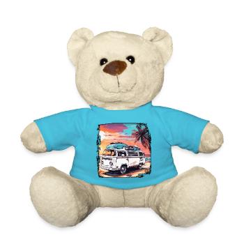 Camper / Wohnmobil / camping / Roadtrip / Travel - Teddy - Atollblau - Vorne