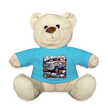 Camper / Wohnmobil / camping / Roadtrip / Travel - Teddy - Atollblau - Vorne